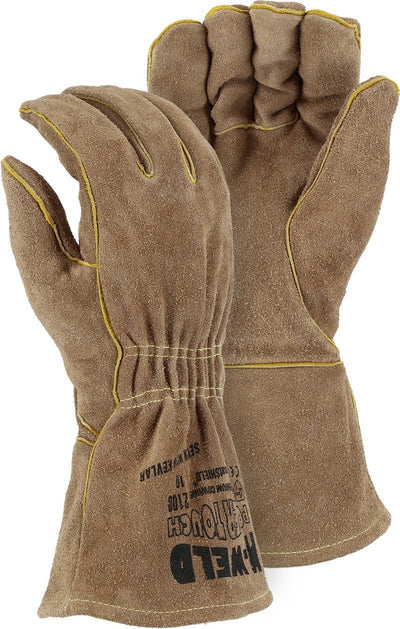 Majestic 2100 Fire Retardant Kevlar Welding Gloves (One dozen)