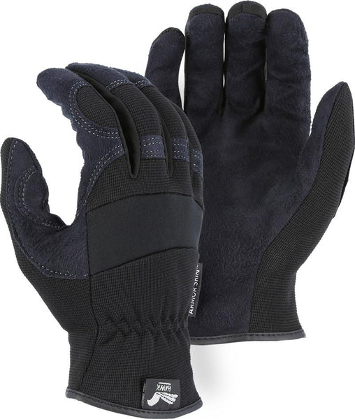 Majestic Armorskin Synthetic Leather Mechanics Gloves 2136BK