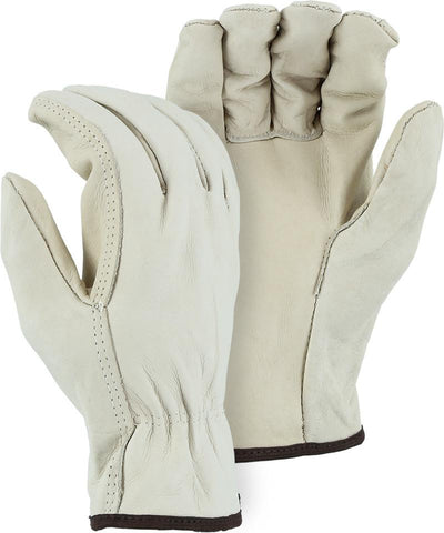 Majestic Grain Cowhide Drivers Gloves B Grade 2505B (one dozen)