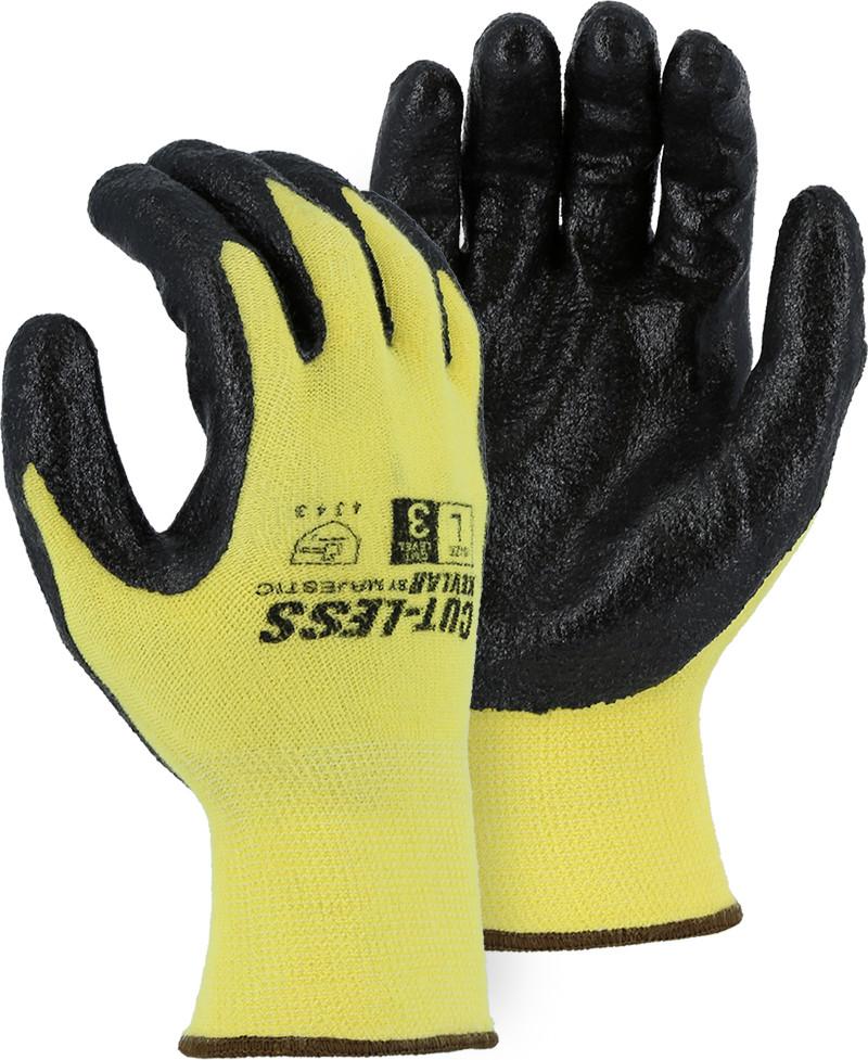 Majestic M-Safe Nitrile Coated Kevlar Lined Gloves 3227 (one dozen)