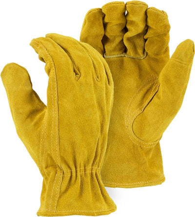 Majestic Split Cowhide Drivers Gloves 1512B (one dozen)