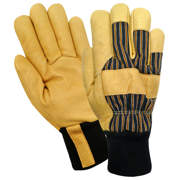 Red Steer 59260 Grain Pigskin Lined Leather Palms Gloves (One Dozen)