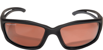 a pair of polarized copper glasses from Edge brand