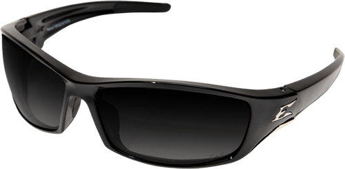 Edge Eyewear TSDK216-G2 Safety Glasses Khor G2 Polarized Smoke Lens Black Frame