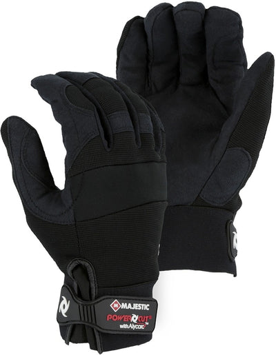 Majestic A3P37B Powercut with Alycore Cut and Puncture Resistant Mechanics Glove (1 Pair)