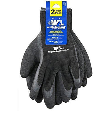 Wells Lamont 526 Cold Weather Latex Work Gloves, 12 Pair Pack