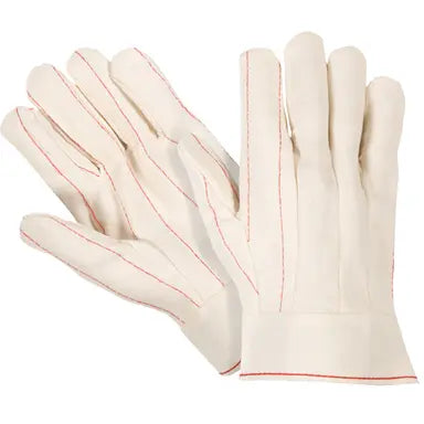 Southern Glove U20BTXL Light Weight Band Top Cuff Hot Mill Cotton Glove - XL - (One Dozen)