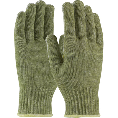 a pair of kevlar blended work gloves with cotton lining