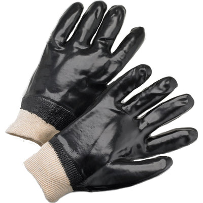 West Chester 1007 PVC Dipped with Interlock Liner and Smooth Finish Knit Wrist Gloves (One Dozen)