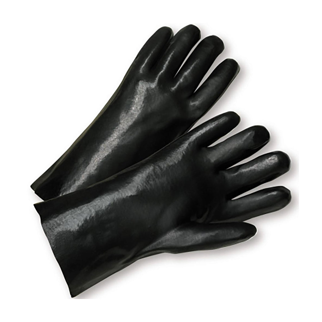 West Chester 1017 PVC Dipped Glove with Interlock Liner and Smooth Finish 10" Length (One Dozen)