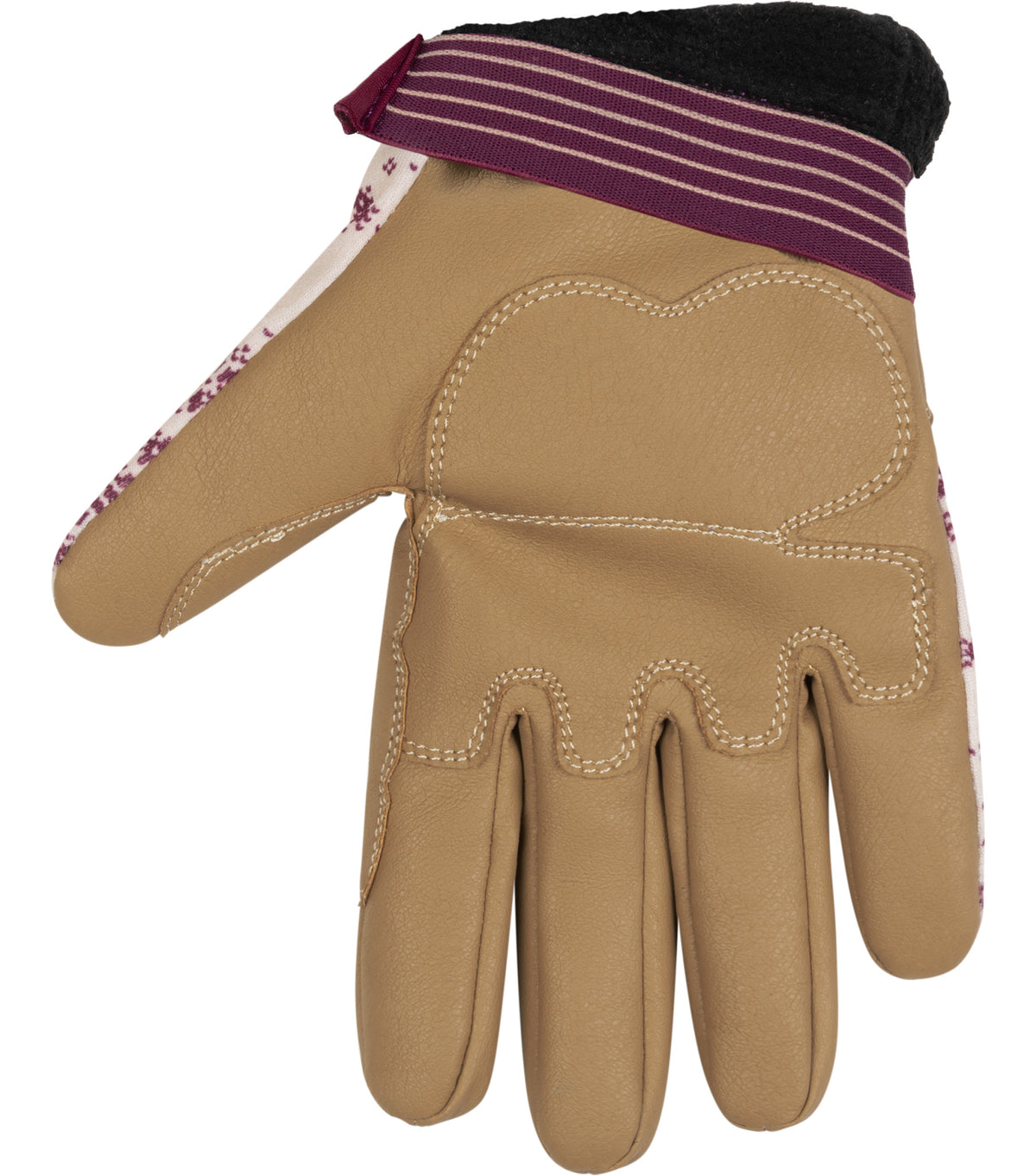 Kinco 2002HKPW Women's KincoPro™ HydroFlector™ Lined Cream Synthetic Leather Palm with Pull-Strap (3 Pair) - alternate view 1