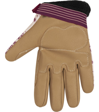 Kinco 2002HKPW Women's KincoPro™ HydroFlector™ Lined Cream Synthetic Leather Palm with Pull-Strap (3 Pair) - alternate view 1