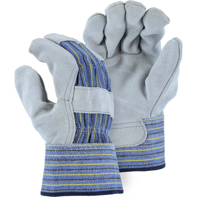 Majestic 1501A Side Split Cowhide Leather Palm Work Glove (One Dozen)