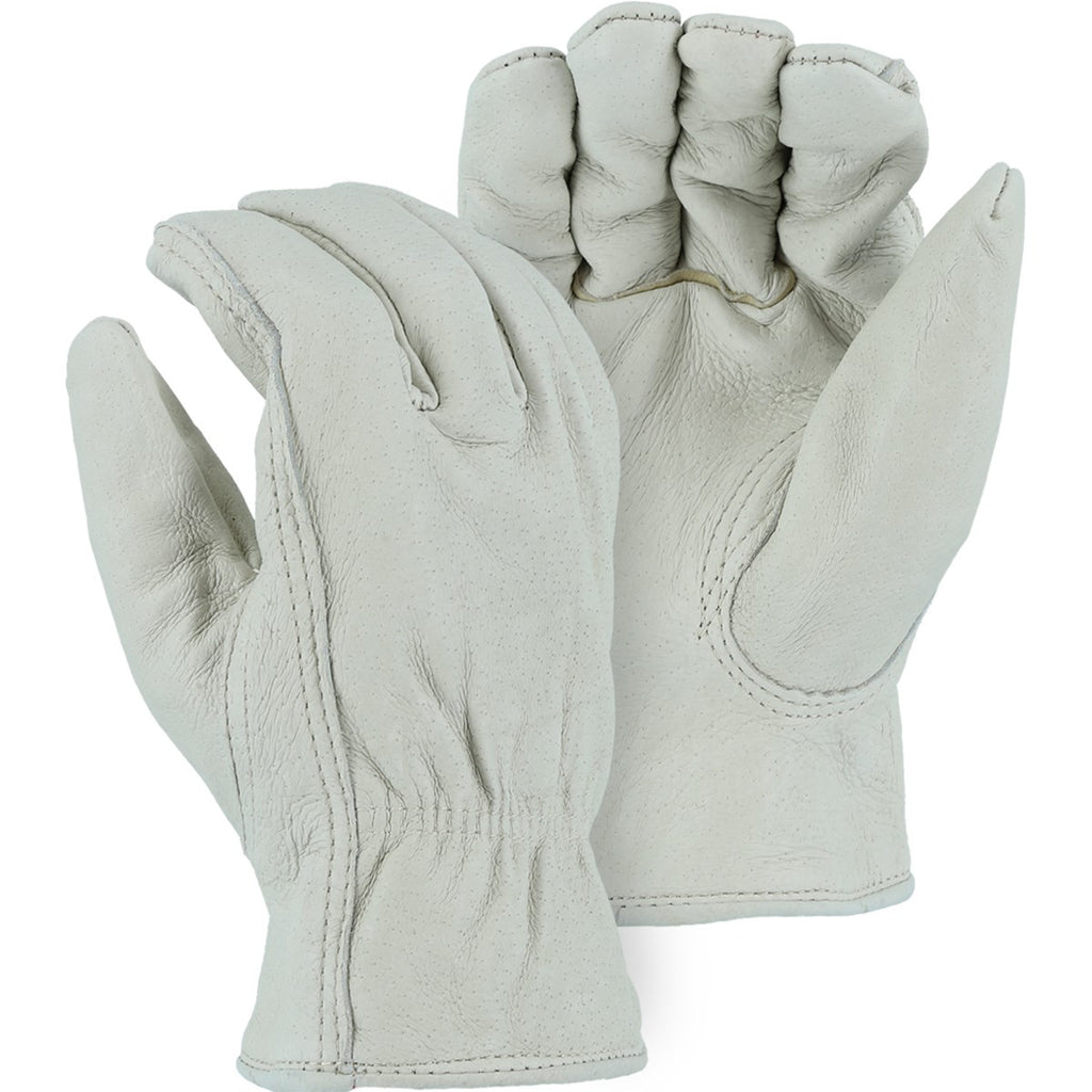 Majestic 1511P Pigskin, Fleece Winter Lined, Drivers Glove (One Dozen)