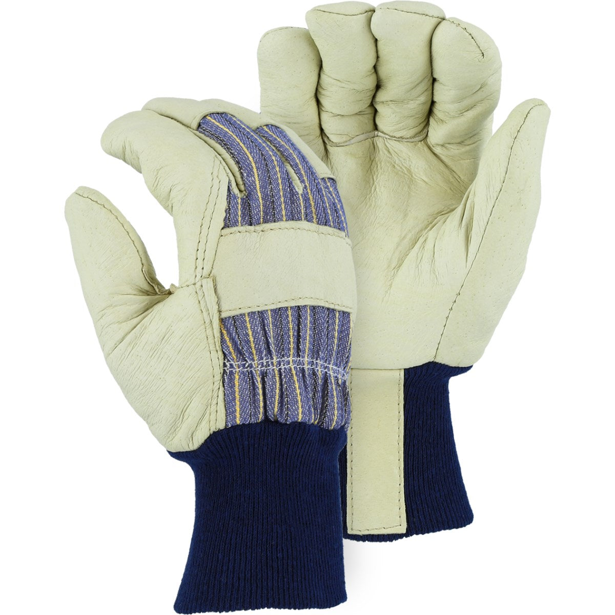 Majestic 1521 Winter Lined Pigskin Leather Palm Work Glove (One Dozen)