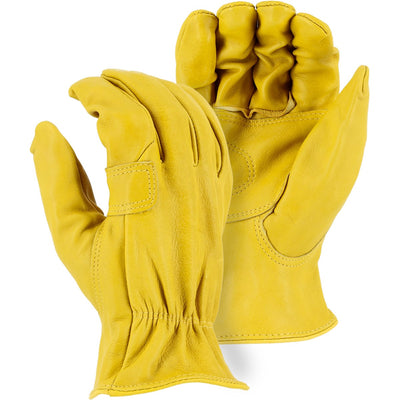 Majestic 1566 Goatskin, Double Palm, Drivers Glove (One Dozen)