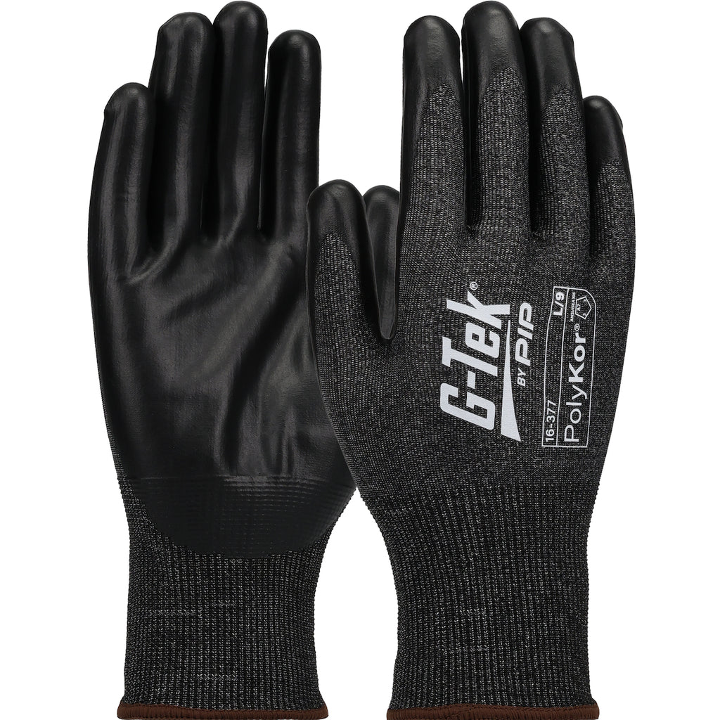 G-Tek PolyKor X7 16-377 Touchscreen Compatible Seamless Knit Blended with NeoFoam Safety Glove(One Dozen)