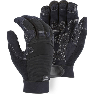 Majestic 2121 Armor Skin Mechanics Glove with Reinforced Palm Padding (One Dozen)