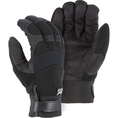 Majestic 2137BKH Winter Lined Armor Skin Mechanics Glove with Heatlok Lining (One Dozen)
