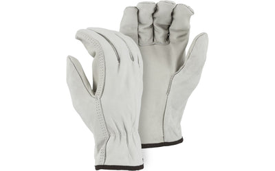 Majestic 2505B Industrial Grade Cowhide, Straight Thumb, Drivers Glove (One Dozen)