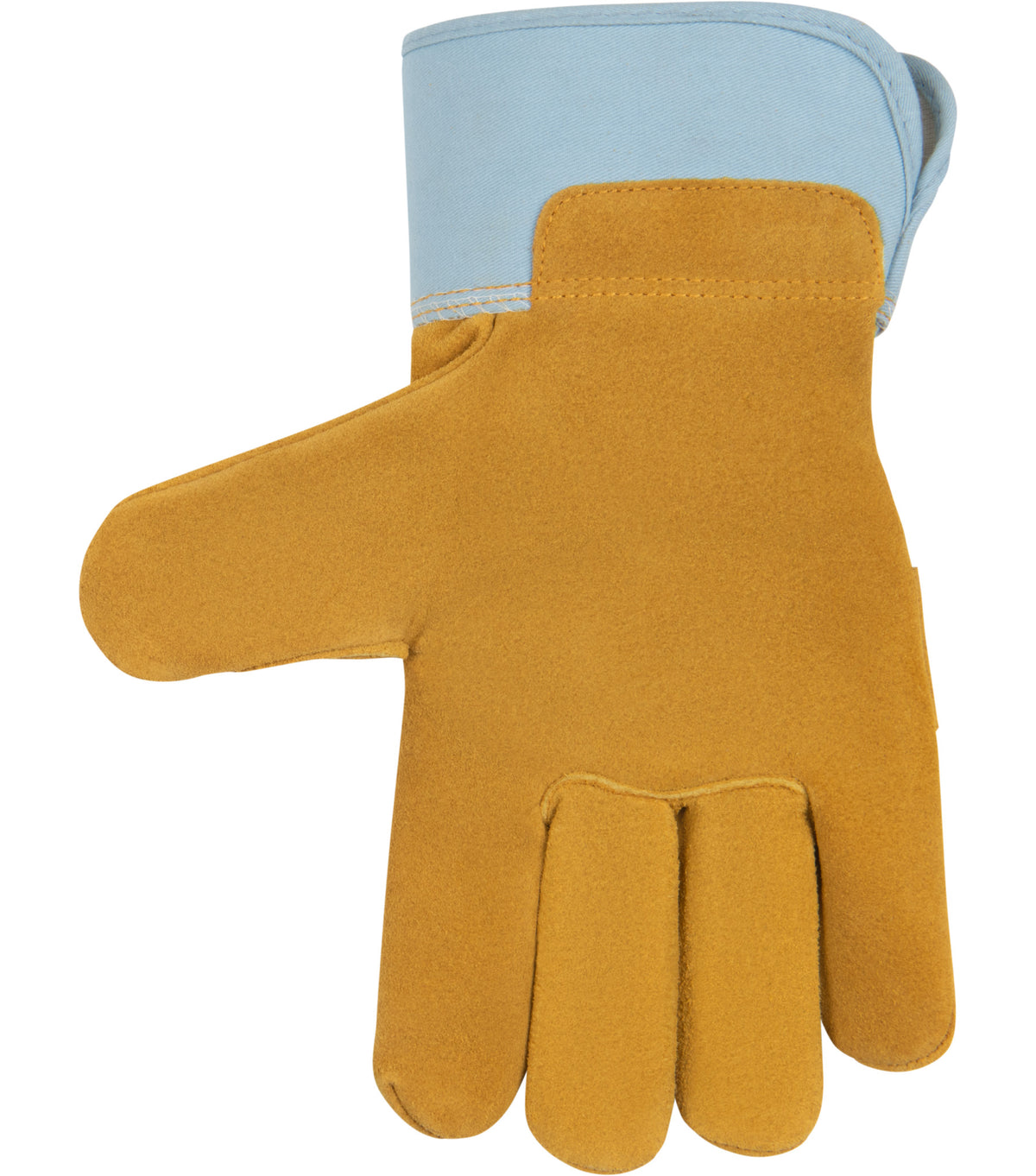 Kinco 1412WB Kids' Suede Pigskin Palm with Safety Cuff (3 Pair) - alternate view 2