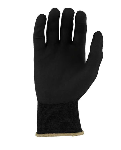 Majestic 31-1365 Cut-Less Kevlar Glove with Micro Foam Nitrile Palm, 18g, ANSI A4 (One Dozen) - back view