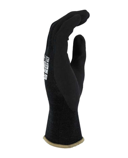 Majestic 31-1365 Cut-Less Kevlar Glove with Micro Foam Nitrile Palm, 18g, ANSI A4 (One Dozen) - side view