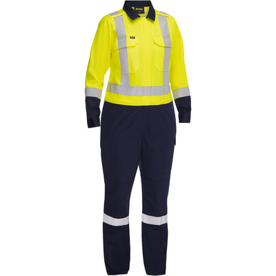 Bisley 314W6369H ANSI Type R Class 2 Women's Vented Coverall - Industrial Wash Durable