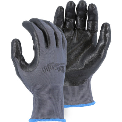 Majestic 3226 Foam Nitrile Palm Dipped Glove with two layer coating on Nylon Liner (One Dozen)