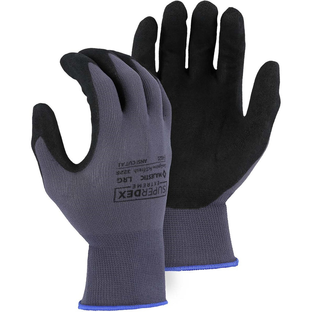 Majestic 3228 SuperDex Micro Foam Nitrile Palm Coated Glove on Nylon Shell (One Dozen)