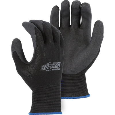 Majestic 3368 Lightweight SuperDex Hydropellent Palm Dipped Glove on 13-Gauge Knit Liner (One Dozen)