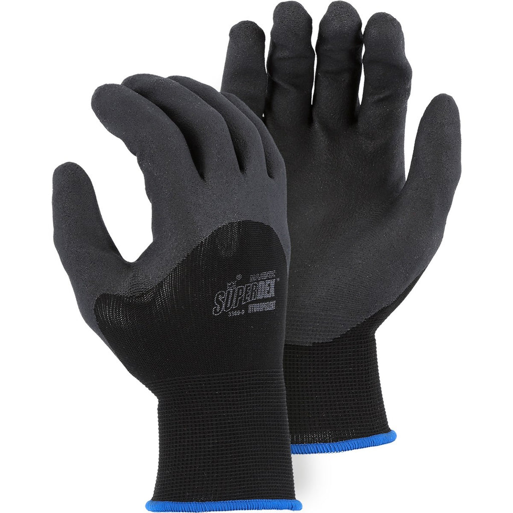 Majestic 3369 Lightweight SuperDex Hydropellent Palm Dipped Glove on 13-Gauge Knit Liner (One Dozen)