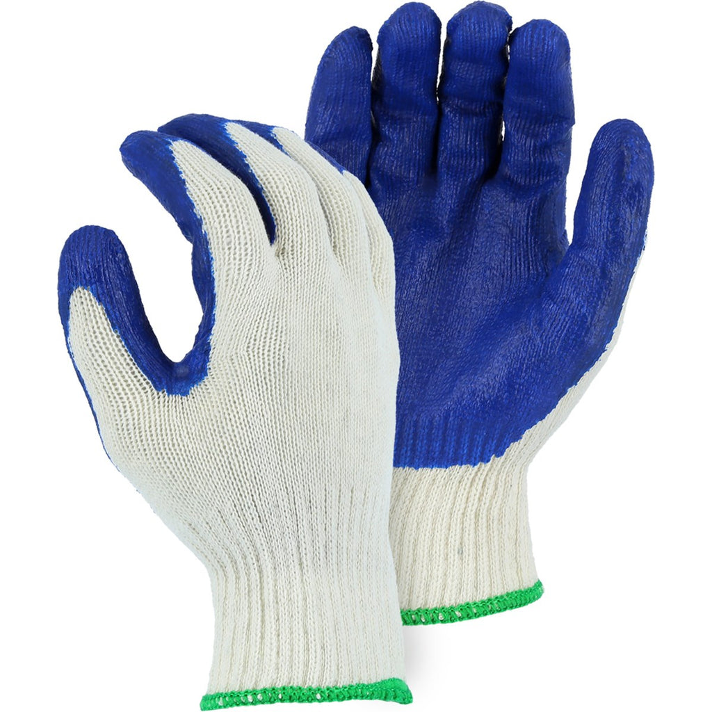 Majestic 3379 Latex Palm Coated Glove on String Knit Liner (One Dozen)