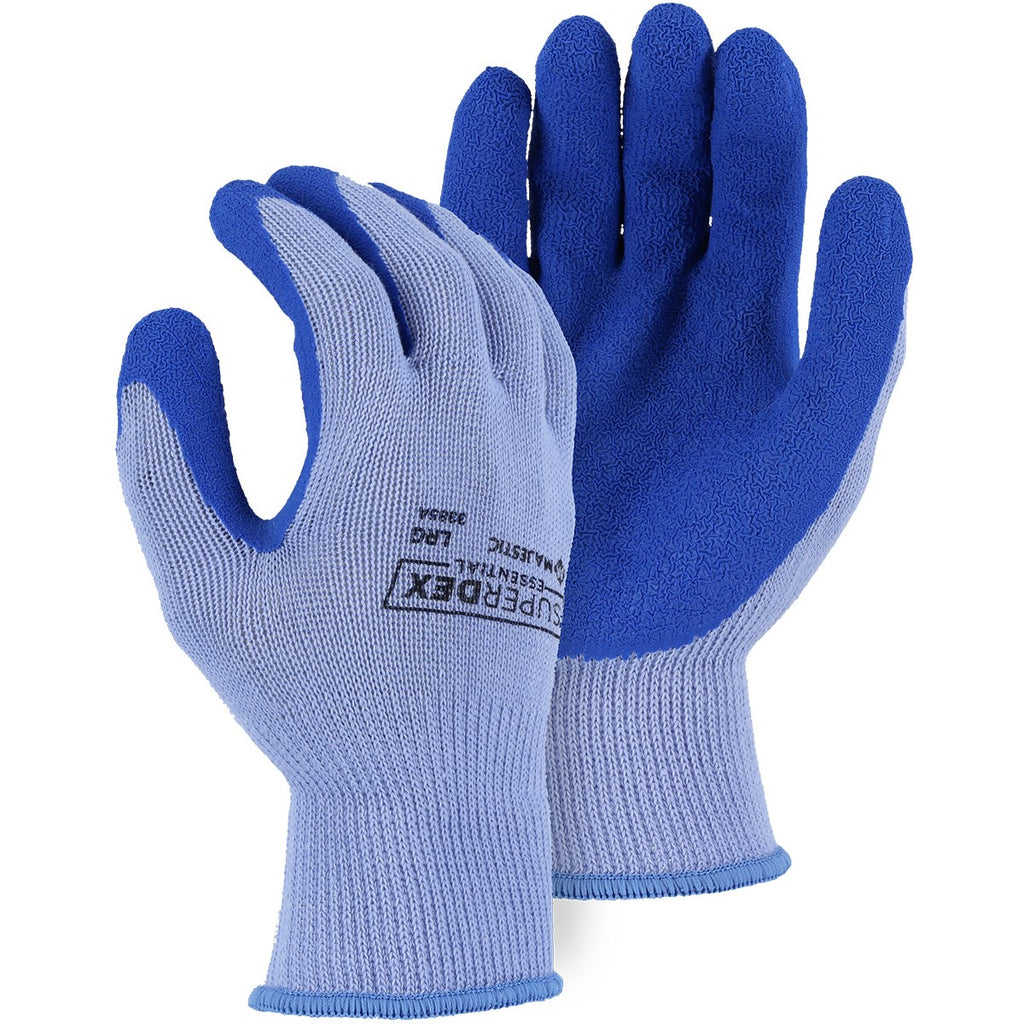 Majestic 3385A SuperDex Crinkled Latex Palm on Cotton/Poly (One Dozen)