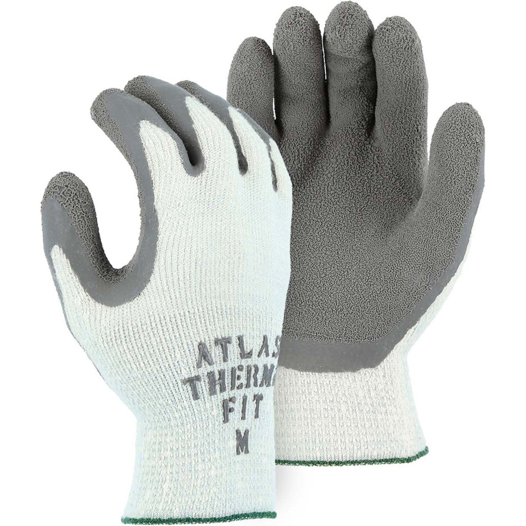 Majestic 3388 Atlas Wrinkled Latex Palm Coated Glove with Cotton/Poly Seamless Knit Liner (One Dozen)