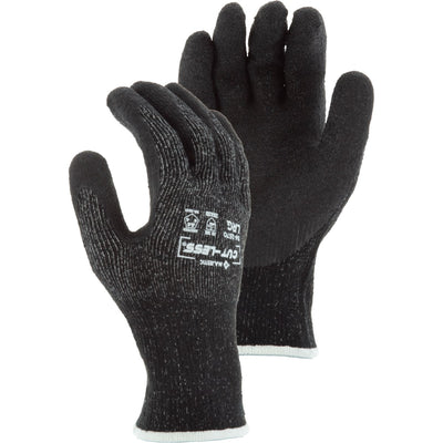 Majestic 34-1570 Cut-Less Glove with Crinkle Latex Palm, 10g, ANSI A4 (One Dozen)