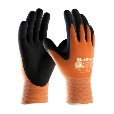 PIP 34-8014 Maxiflex Ultimate Nitrile Coated Micro-Foam Grip Nylon Glove (One Dozen)