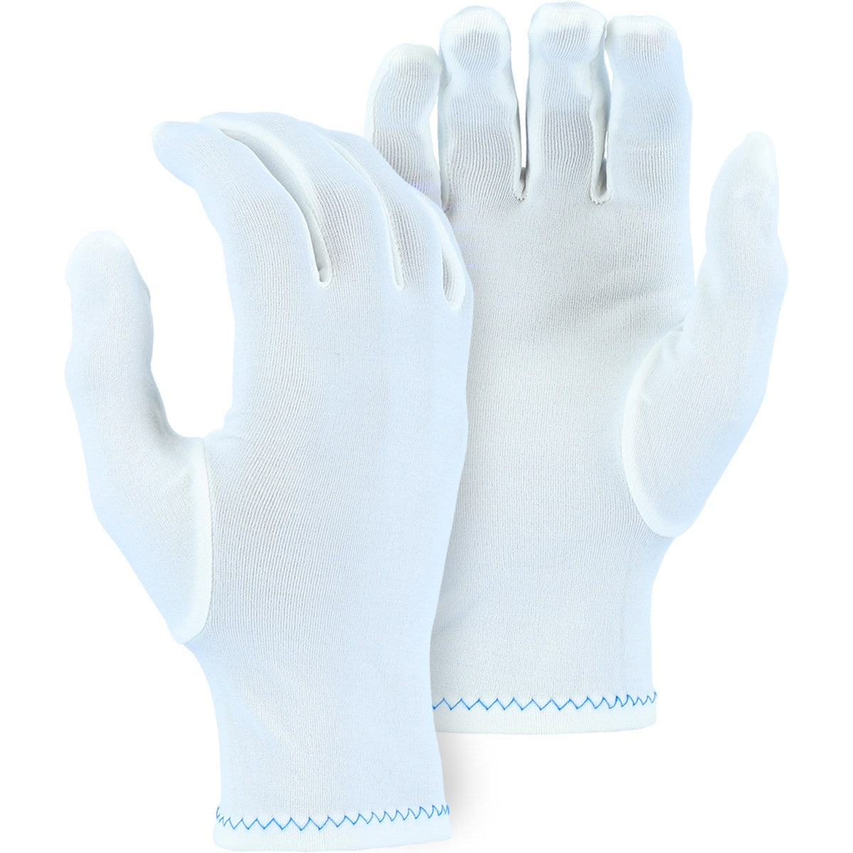 Majestic 3442 80-Denier Stretch Nylon Inspectors Glove, Ambidextrous (One Dozen)
