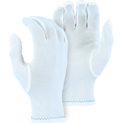Majestic 3442 80-Denier Stretch Nylon Inspectors Glove, Ambidextrous (One Dozen)