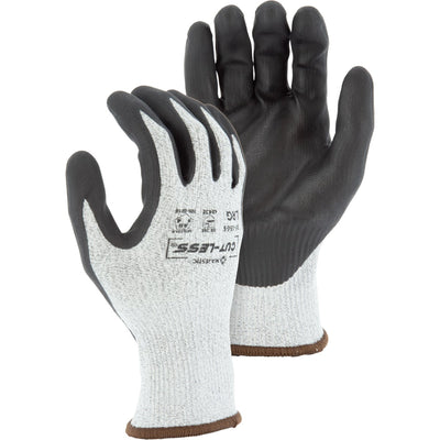 Majestic 35-1565 Cut-Less Korplex Glove with Foam Nitrile Palm, 13g, ANSI A4 (One Dozen)