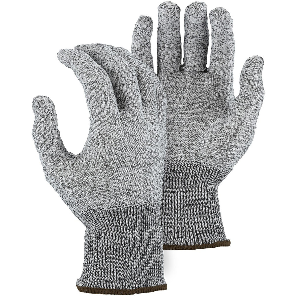 Majestic 35-2501 Cut-Less Korplex Glove with Sanitized Actifresh Coating, 13g, ANSI A5 (One Dozen)