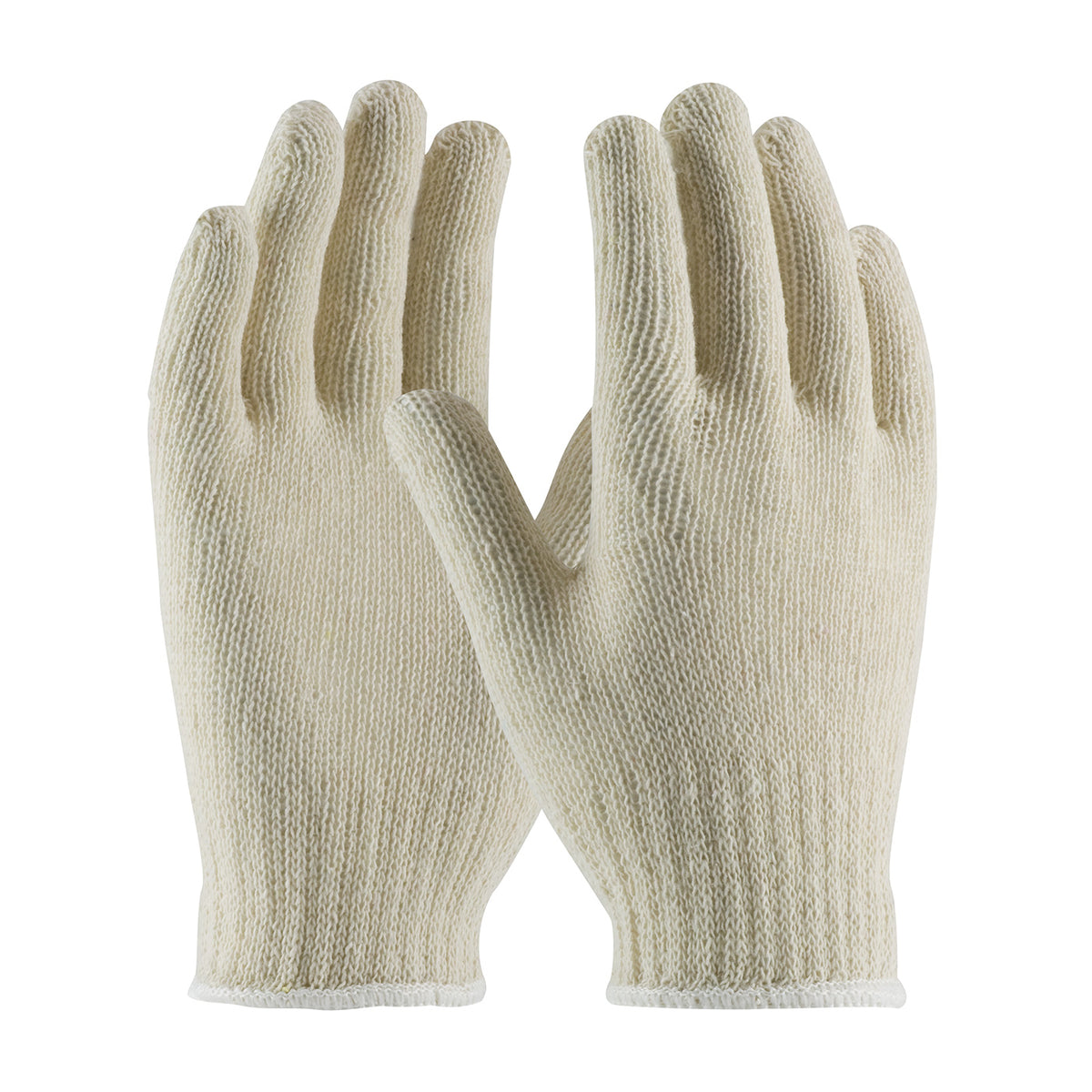 PIP 35-C103 Economy Weight Seamless Knit Cotton/Polyester Glove - Natural (One Dozen)