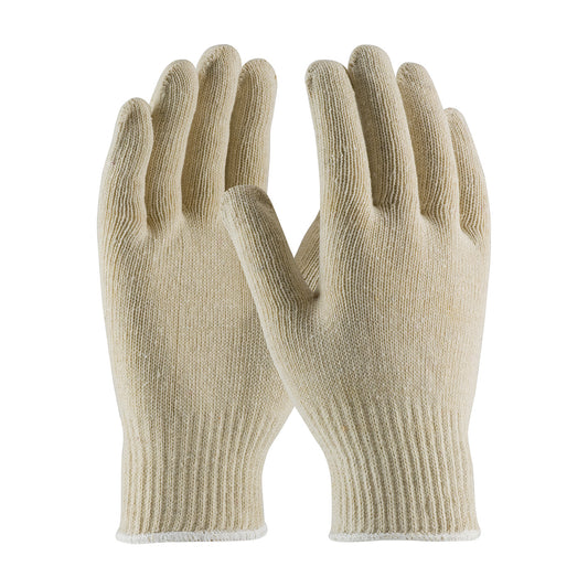 PIP 35-C2110 Medium Weight Seamless Knit Cotton/Polyester Glove - 10 Gauge Natural (One Dozen)