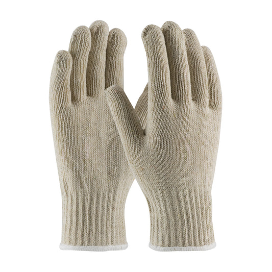 PIP 35-C410 Heavy Weight Seamless Knit Cotton/Polyester Glove - Natural (One Dozen)