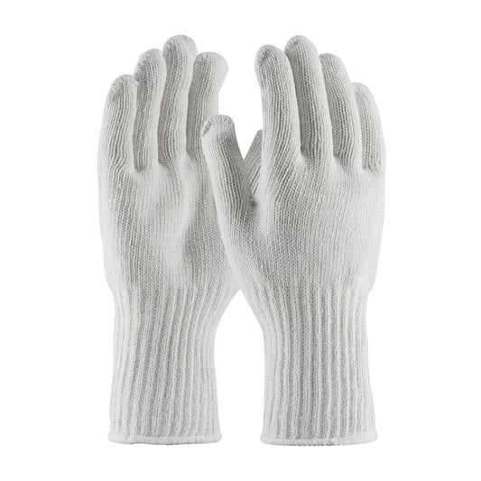 PIP 35-CB604 Extra Heavy Weight Seamless Knit Cotton/Polyester Glove - White with Extended Cuff (One