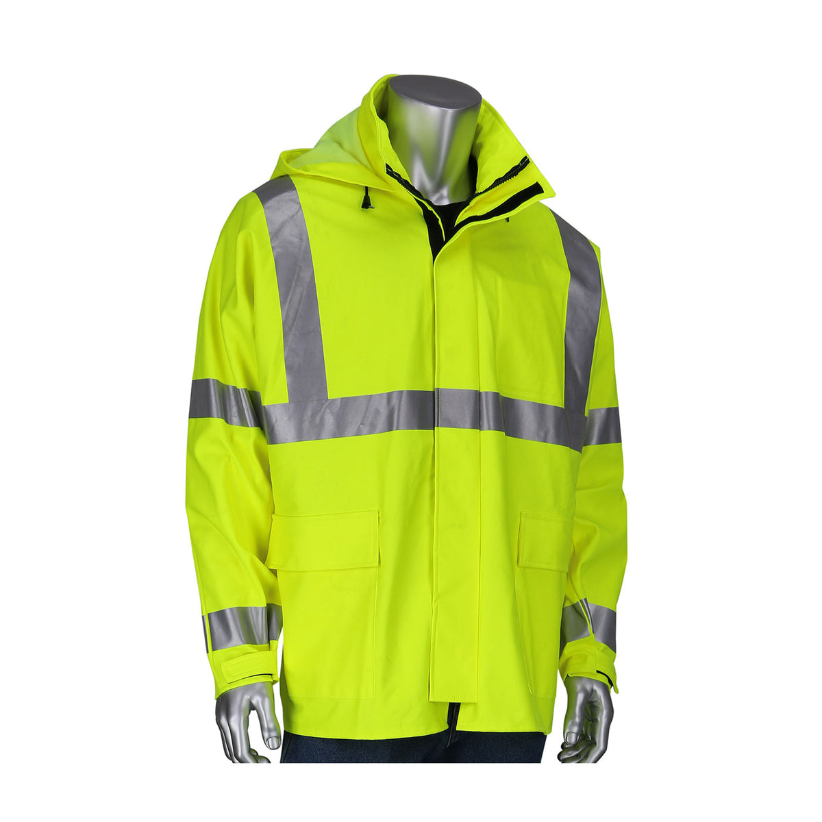 PIP 355-2500AR AR/FR ANSI Type R Class 3 Heavy Duty Waterproof Breathable Jacket