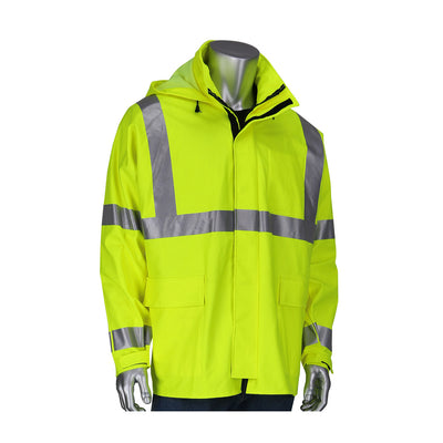 PIP 355-2500AR AR/FR ANSI Type R Class 3 Heavy Duty Waterproof Breathable Jacket