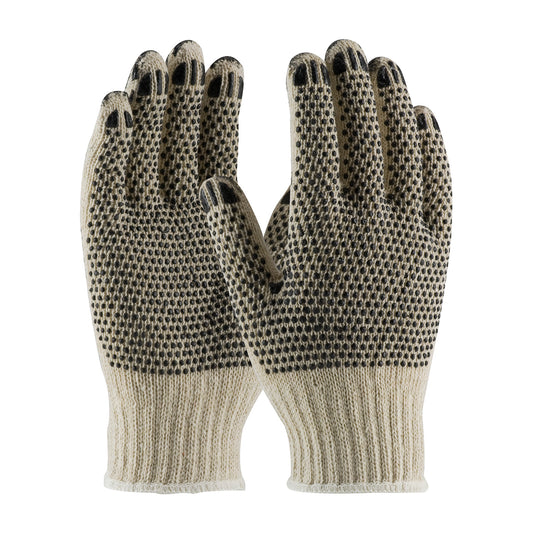 PIP 36-C330PDD Heavy Weight Seamless Knit Cotton/Polyester Glove with PVC Dotted Grip - Double-Sided