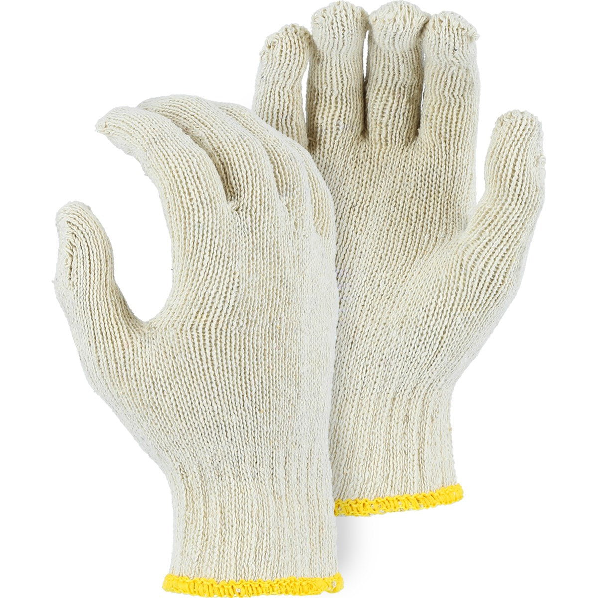 Majestic 3805 Medium Weight Cotton/Poly String Knit Glove (One Dozen)
