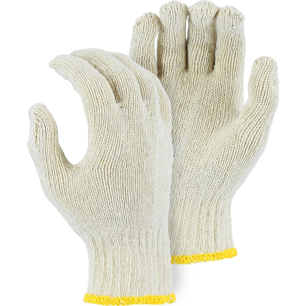 Majestic 3805 Medium Weight Cotton/Poly String Knit Glove (One Dozen)